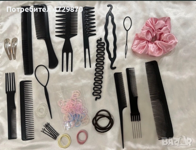 Комплект глава за фризьорски манекен, снимка 4 - Продукти за коса - 53380244