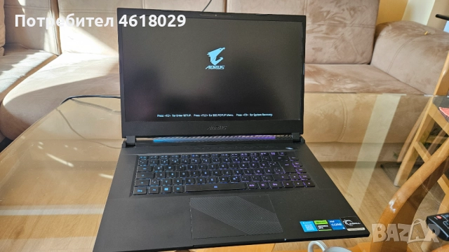 Лаптоп Gigabyte Aorus 15 2023, снимка 3 - Лаптопи за игри - 52533733