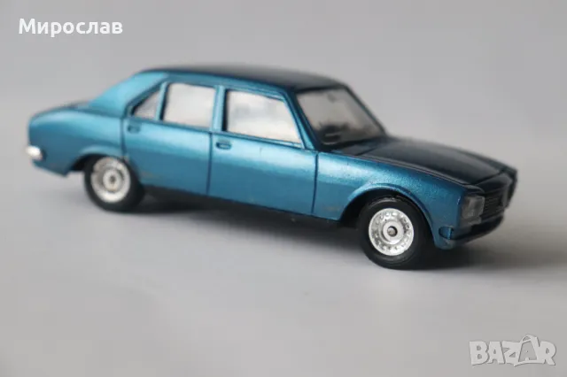 1:43 SOLIDO PEUGEOT 504 RALLYE КОЛИЧКА МОДЕЛ, снимка 3 - Колекции - 49180655