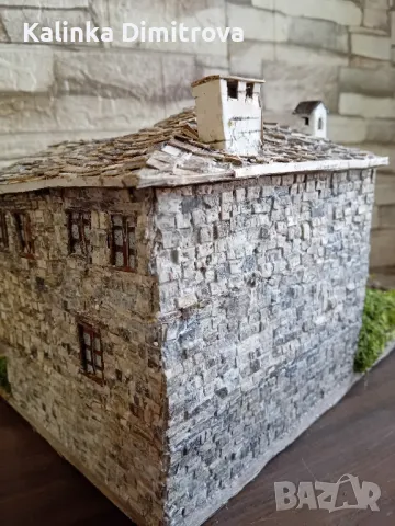 Макет на родопска къща-ръчна изработка., снимка 6 - Декорация за дома - 50028910