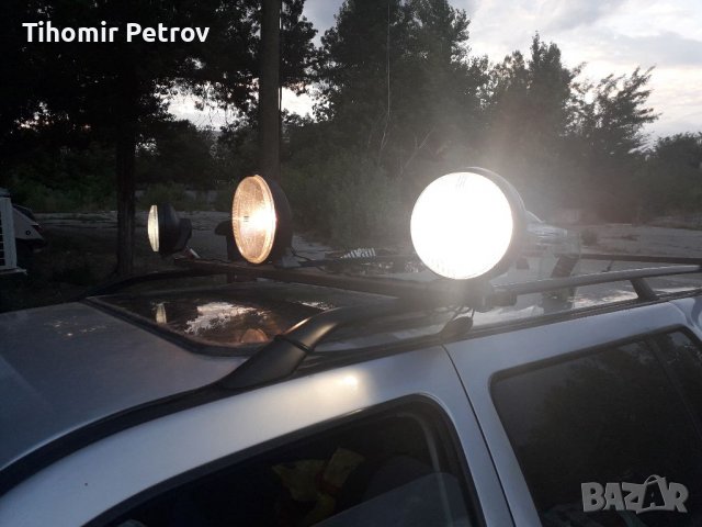 2бр.лед фарове.1бр халогенни боен фар., снимка 3 - Аксесоари и консумативи - 37633327