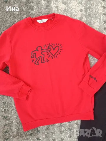 HM Keith Haring сет спортен панталон и блуза р-р 158 см., снимка 2 - Детски комплекти - 49840234