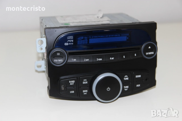 CD RADIO AUX USB плеър Chevrolet Spark M300 (2010-2015г.) 95986359 / 95 986 359 Радио, снимка 2 - Аксесоари и консумативи - 51577026
