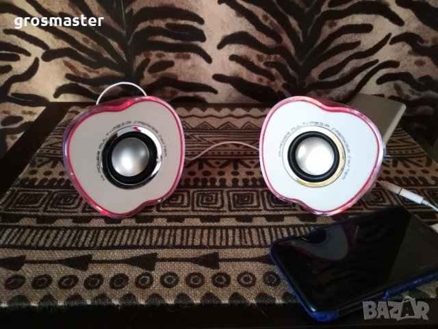 Нови LED стерео колонки с формата на ябълка, снимка 5 - Слушалки и портативни колонки - 31676807