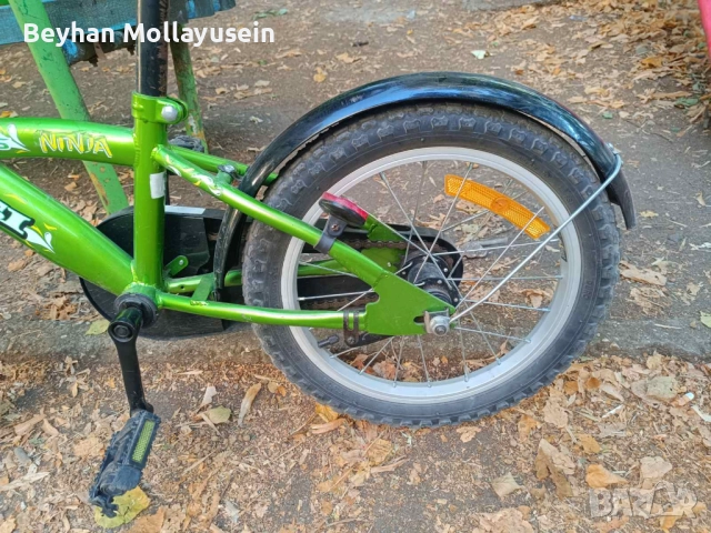 Детско колело Passati Ninja 16", снимка 3 - Детски велосипеди, триколки и коли - 51740622