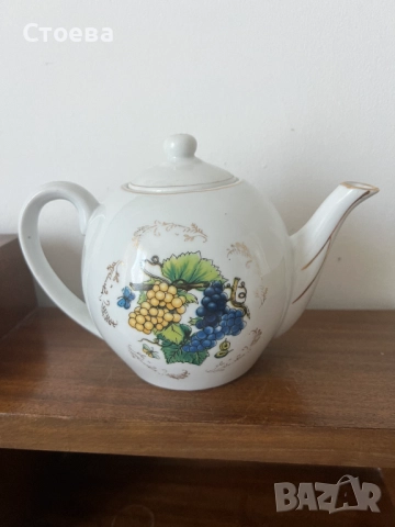 порцеланов чайник Израел, снимка 2 - Колекции - 51807271