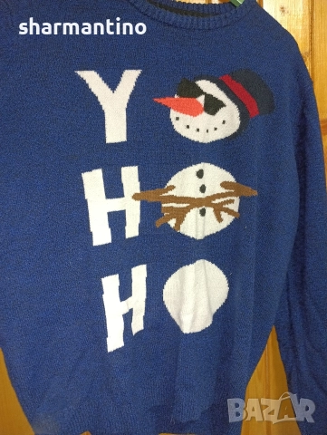Вълнена коледна блуза XL / XXL- 8 лв
