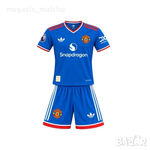 Детски Футболен Екип – ADIDAS MANCHESTER UNITED FERNANDES 8 2026-27;размери: от 104 до 176 см.