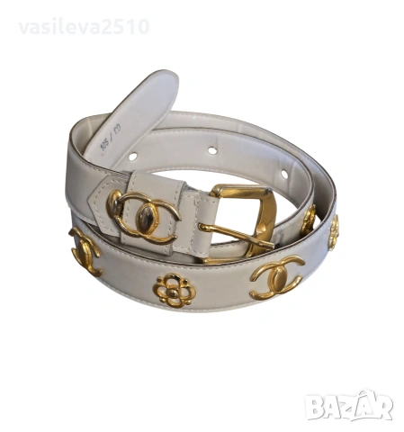 Италиански дамски колан от естествена кожа 