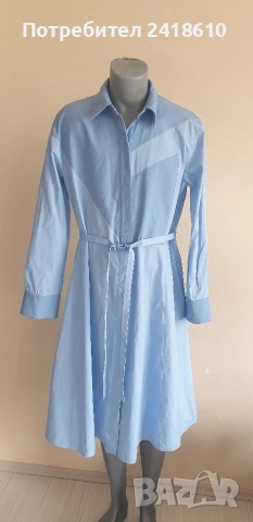 Stella McCartney Womens Dress Size 46 -L /  XL НОВО! ОРИГИНАЛ! Дамска Рокля!, снимка 17 - Рокли - 54255369