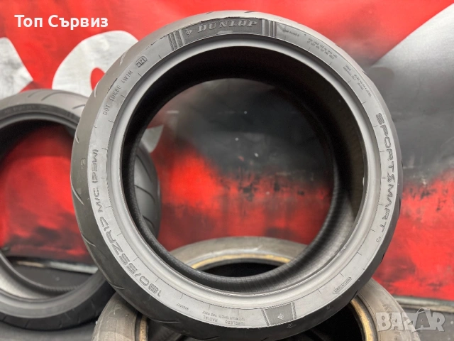 120 70 17 / 180 55 17, Мото гуми, Dunlop SportSmart3, снимка 5 - Гуми и джанти - 54160809