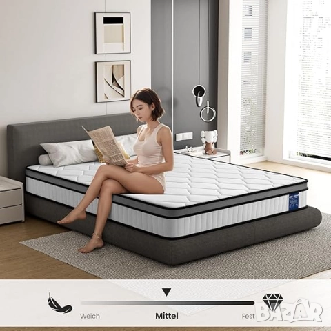 НОВ Матрак  - BedStory 140х200 20см, снимка 2 - Матраци - 52844913