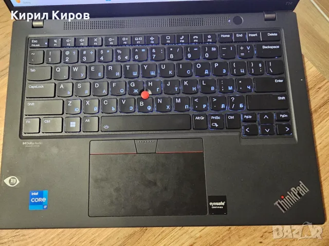 Lenovo ThinkPad T14 Gen 3 | Intel  i7 1260P 12 ядра 4.70 Ghz| 16GB RAM | 128GB SSD | 14" WUXGA, снимка 3 - Лаптопи за работа - 55963550