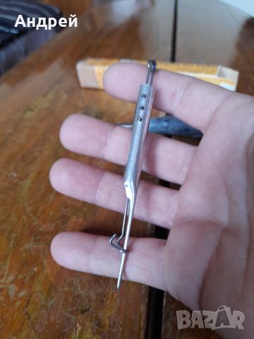 Стара автоматична игла за бримки #5, снимка 5 - Други ценни предмети - 44517043