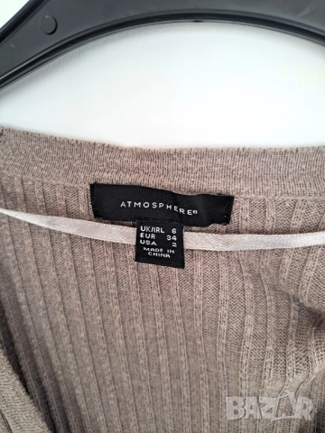 Кафява дамска жилетка, снимка 2 - Жилетки - 52500443