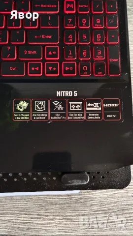 Acer Nitro 5/NIDIA@ GeForce RTX™ 3050Ti  / Intel@ Core " i5-11400H, снимка 4 - Лаптопи за игри - 56539035