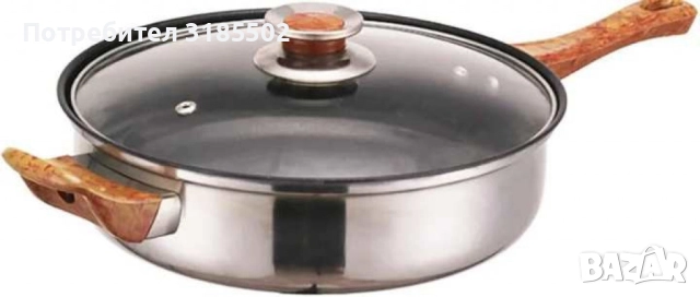 Кухненски комплект за готвене с охлаждащи дръжки, 12 части, снимка 8 - Прибори за хранене, готвене и сервиране - 51433490