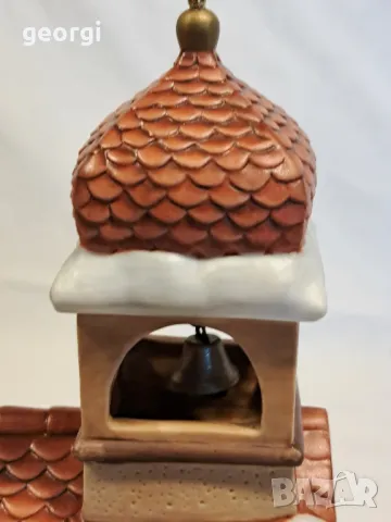 порцеланова коледна църква Goebel  6/6, снимка 9 - Декорация за дома - 47326894