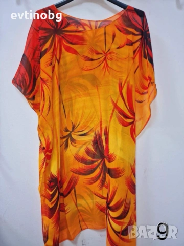 Дамска плажна туника с изкусителни принтове, снимка 10 - Туники - 54132884