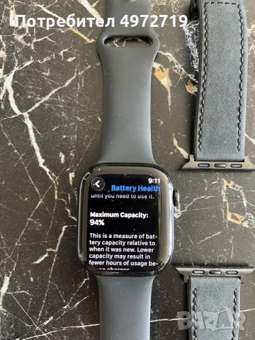 Apple Watch Series 10, 46mm(GPS + Cellular), снимка 2 - Смарт часовници - 56412816