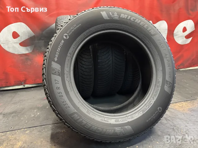 235 65 17, Зимни гуми, Michelin PilotAlpin5SUV, 4 броя, снимка 5 - Гуми и джанти - 56020629