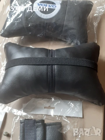 ТОП Цена за 2 броя възглавнички, 2бр. калъфи и 4 бр. капачки Волво, снимка 5 - Аксесоари и консумативи - 50497486