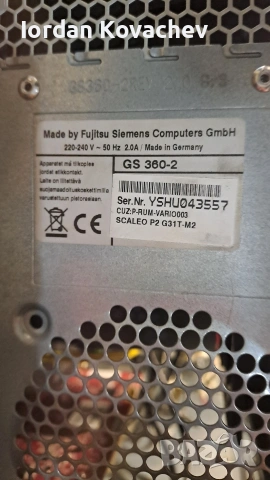 настолен компютър fujitsu siemens за части, снимка 5 - Геймърски - 53970807