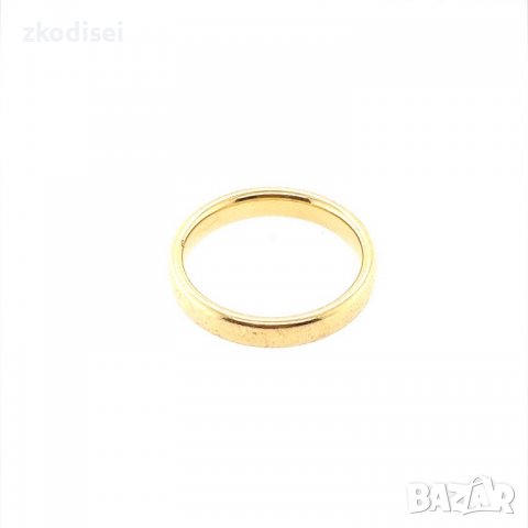 Златен пръстен брачна халка 6,31гр. размер:59 14кр. проба:585 модел:13827-2, снимка 3 - Пръстени - 39448641