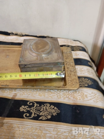 Кутия за бижута с поднос арт деко, снимка 6 - Други ценни предмети - 52933688