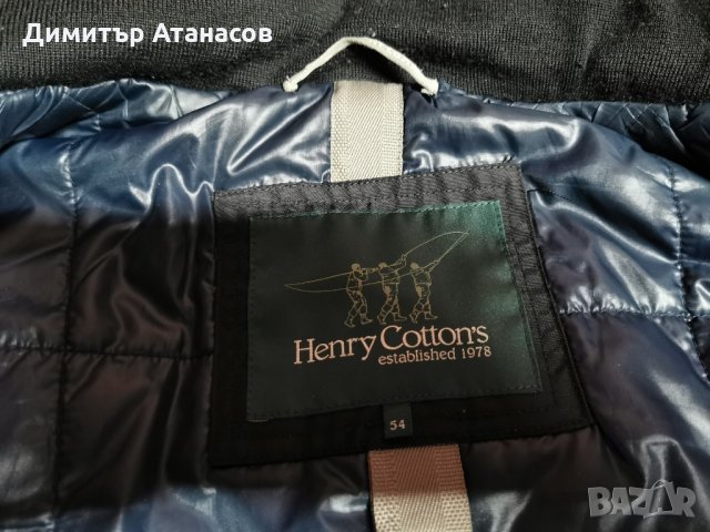 Зимно яке Henry Cotton's, снимка 4 - Якета - 31428431