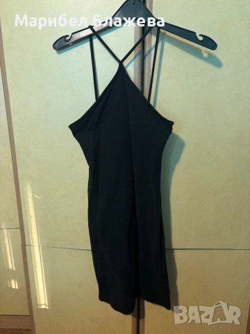 Дамска черна рокля