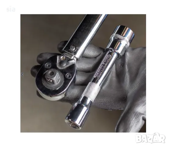 Динамометричен ключ, 40-210 Nm, с вложки 17/19/21 mm, снимка 4 - Аксесоари и консумативи - 47950016