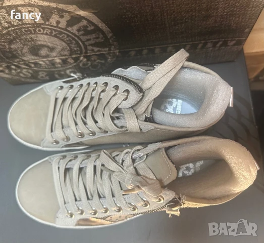 Бежови кецове Carrera Jeans, снимка 9 - Кецове - 50698713