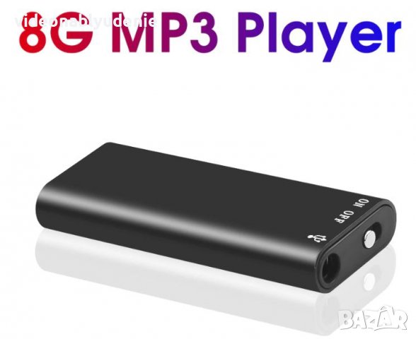 12 Грама Супер Мини Диктофон Здрава Метална Флашка WMA WAV MP3 Player USB Flash Drive 8 GB Памет, снимка 2 - MP3 и MP4 плеъри - 39064933