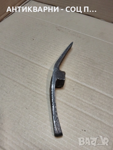 Соц Стар Ръчно Кован Каменоделски Инструмент 0.450кг. НОМЕР 812., снимка 4 - Антикварни и старинни предмети - 53940348