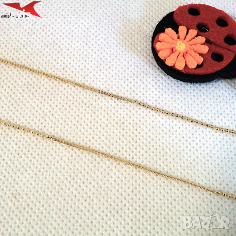 Синджир с 14К златно покритие 254600, снимка 3 - Пръстени - 54242673