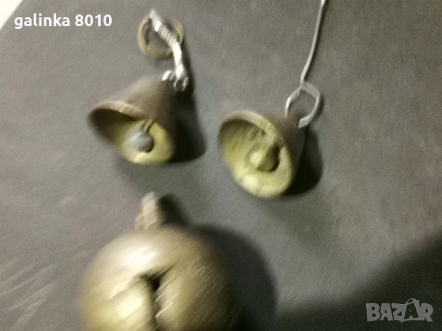 Стари бронзови звънчета, снимка 3 - Антикварни и старинни предмети - 53291214