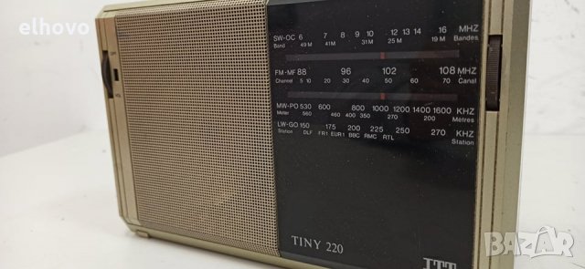 Радио ITT TINY 220, снимка 3 - Радиокасетофони, транзистори - 30830589