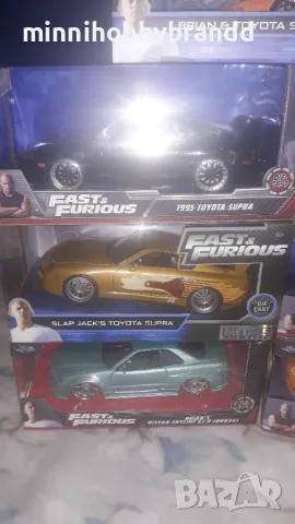 Toyota Supra Nissan Skyline 2000 Gt-R  Acura Integra Nissan Skyline Gt-R R34 Jada 1.24 , снимка 2 - Колекции - 48681775