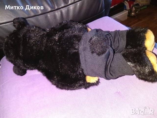 Плюшено ново красиво мече 37х18х15см, снимка 7 - Плюшени играчки - 44202134