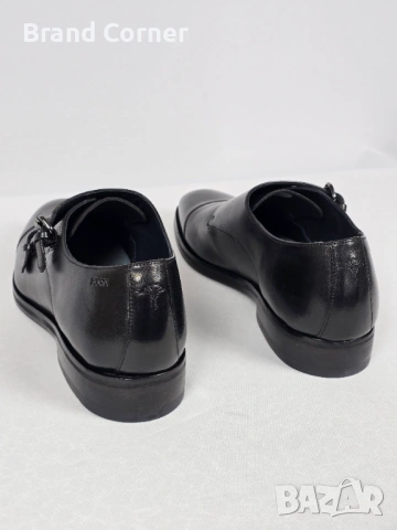 Мъжки кожени обувки JOOP! – Оригинални, тип Double Monk Strap – №45, снимка 3 - Официални обувки - 54290528