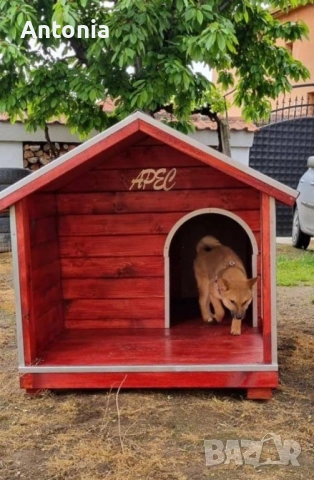 Кучешка къща, кучешка колиба, къща за куче, колиба за куче, снимка 7 - За кучета - 53994232