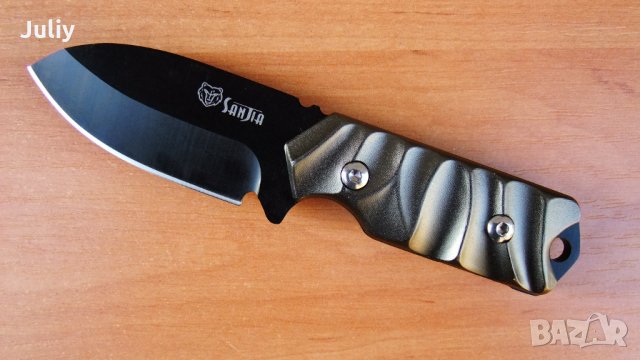 Малък нож с фиксирано острие - Sanjia K-612A , снимка 1 - Ножове - 20407941