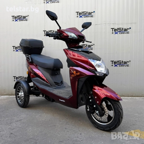 Електрическа триколка TS-350-8 60V 23Ah 2000W Нов модел 2025, високопроизводителни батерии от послед, снимка 5 - Мотоциклети и мототехника - 52411812