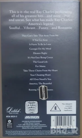 Видео касети VHS Queen, Robert Plant, Paul McCartney, Ray Charles, Peter Gabriel. Цени в обявата, снимка 11 - Други музикални жанрове - 56108014