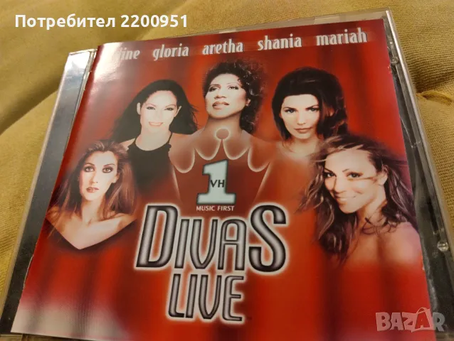 DIVAS LIVE, снимка 3 - CD дискове - 48465527