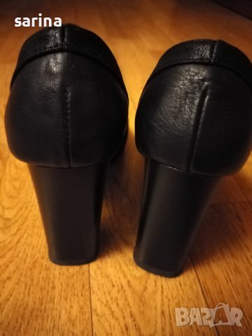 Официални обувки от естествена кожа, снимка 2 - Дамски обувки на ток - 42849257