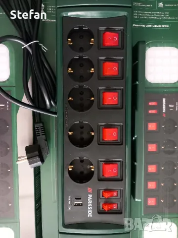 Разклонител с LED лампи PARKSIDE, снимка 3 - UPS захранвания - 49409962