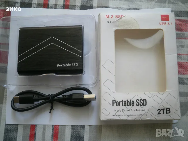 SSD USB 3.1 -  2Tb - външен хард диск 
