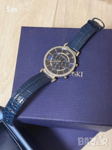 SWAROVSKI – ДАМСКИ ЧАСОВНИК СЪС СЕРТИФИКАТ И КУТИЯ, снимка 5 - Дамски - 51937568